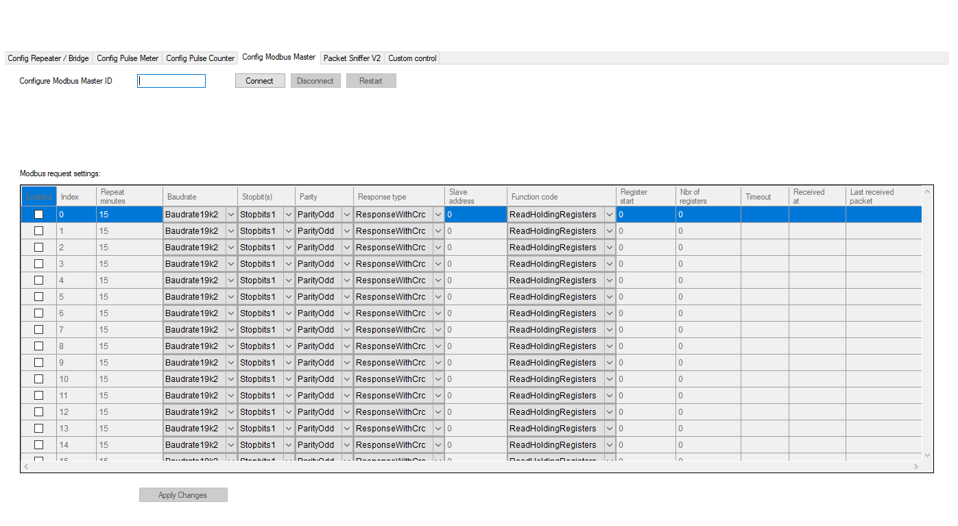 Lansen configurator