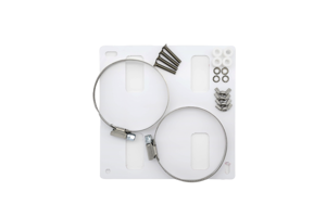 Pole mount kit for A1/A2 repeater/gateway enclosure, incl. strap